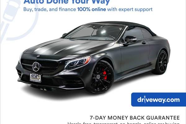 Used mercedes s class convertible deals