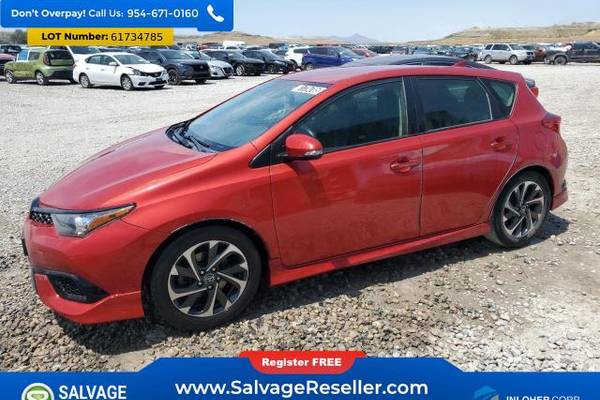 2018 Toyota Corolla iM Base Hatchback