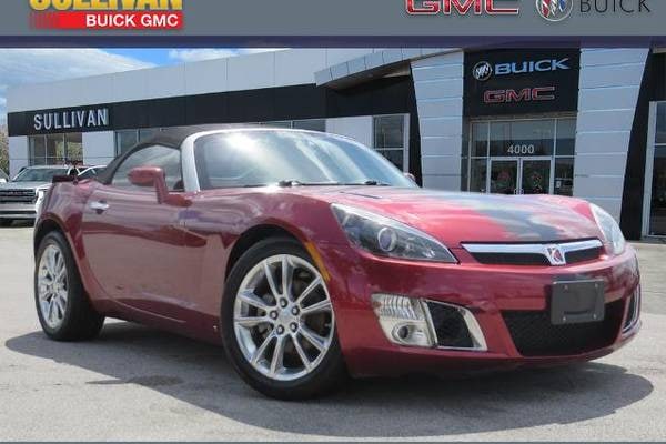 2009 Saturn Sky Red Line Ruby Red SE Convertible
