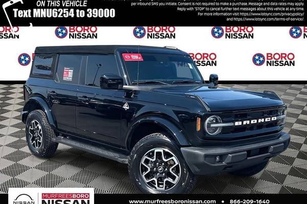 Certified 2022 Ford Bronco Outer Banks