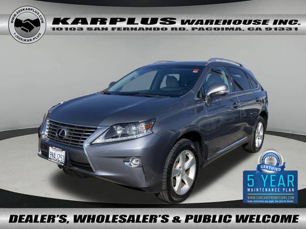 Lexus RX 350 with VIN: JTJZK1BA0F2421627