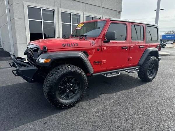 Jeep Wrangler with VIN: 1C4HJXDNXMW541834