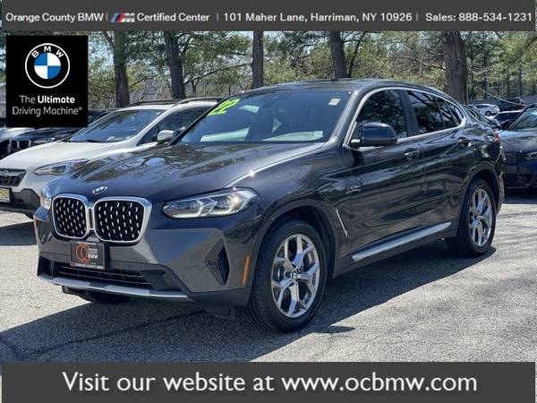 BMW X4 with VIN: 5UX33DT05N9L53858