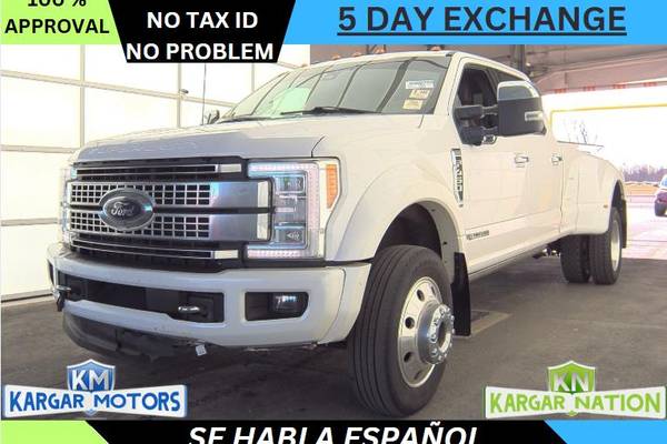 2017 Ford F-450 Super Duty Platinum Diesel Crew Cab