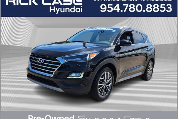 Certified 2021 Hyundai Tucson Limited