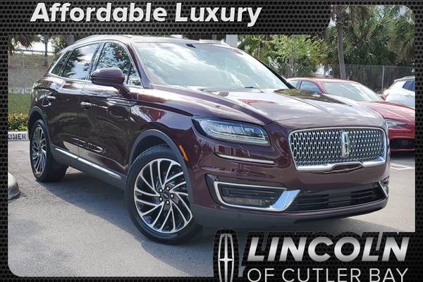 Certified 2019 Lincoln Nautilus Reserve