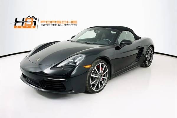 Certified 2017 Porsche 718 Boxster S Convertible