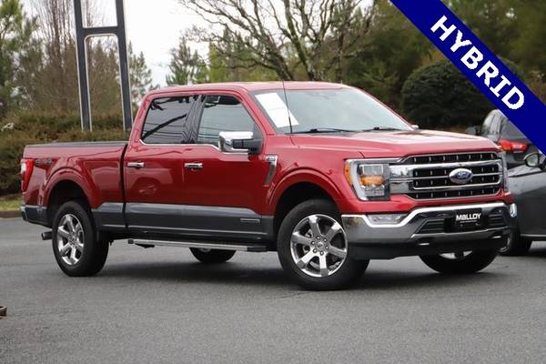 Certified 2023 Ford F-150 Lariat Hybrid SuperCrew