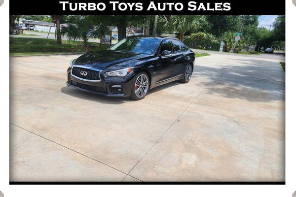 2017 INFINITI Q50 Red Sport 400