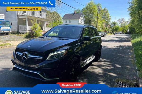 2016 Mercedes-Benz GLE-Class AMG GLE 63 4MATIC