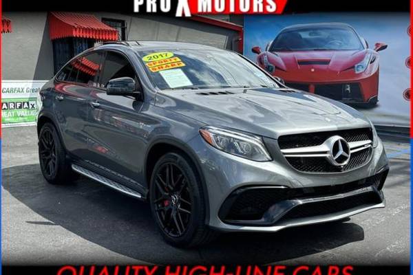 2017 Mercedes-Benz GLE-Class Coupe AMG GLE 63 S 4MATIC