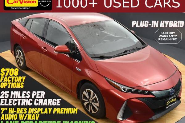 2017 Toyota Prius Prime Plus Plug-In Hybrid Hatchback