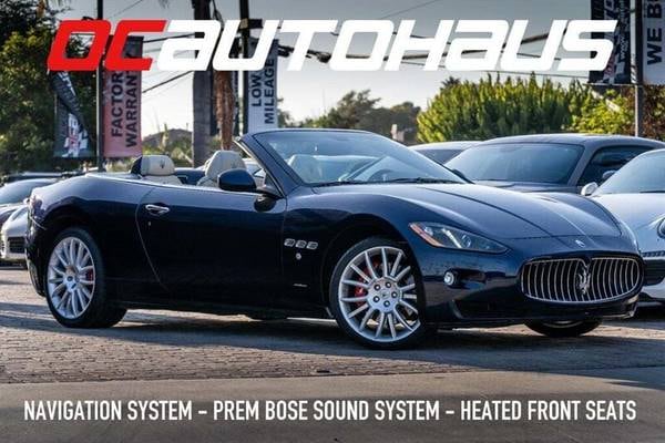 2014 Maserati GranTurismo Convertible Base