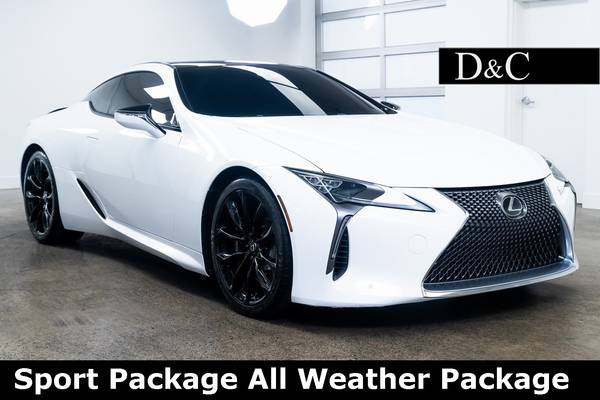 Lexus LC 500 with VIN: JTHHP5AY3JA001654