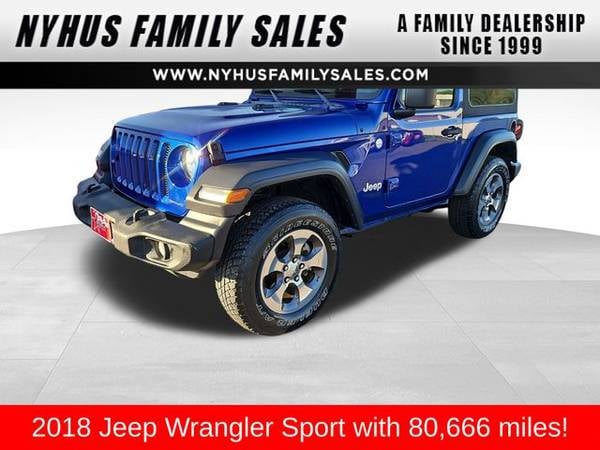 Jeep Wrangler with VIN: 1C4GJXAG8JW276540