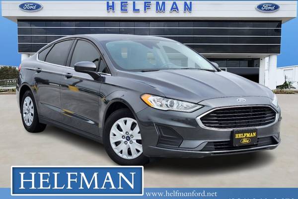 Certified 2020 Ford Fusion S
