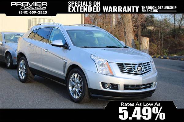 Cadillac SRX with VIN: 3GYFNDE32ES581436