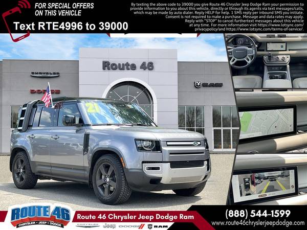 Land Rover Defender with VIN: SALEP7RU8M2034996