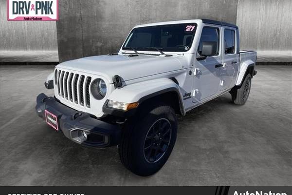 Certified 2021 Jeep Gladiator 80th Anniversary Edition Crew Cab