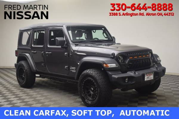 Jeep Wrangler with VIN: 1C4HJXDG6JW274740