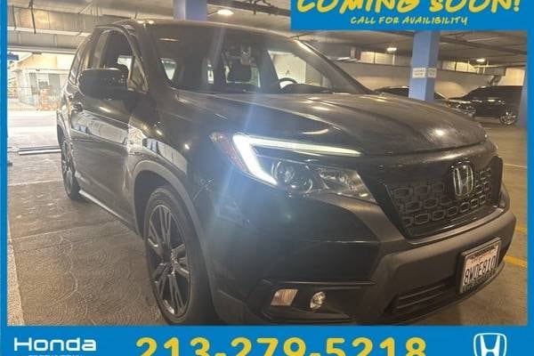 Certified 2021 Honda Passport Sport