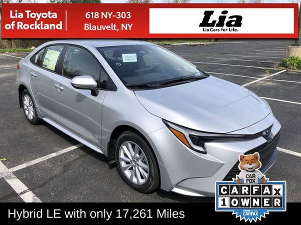 Toyota Corolla Hybrid with VIN: JTDBCMFE5PJ006147
