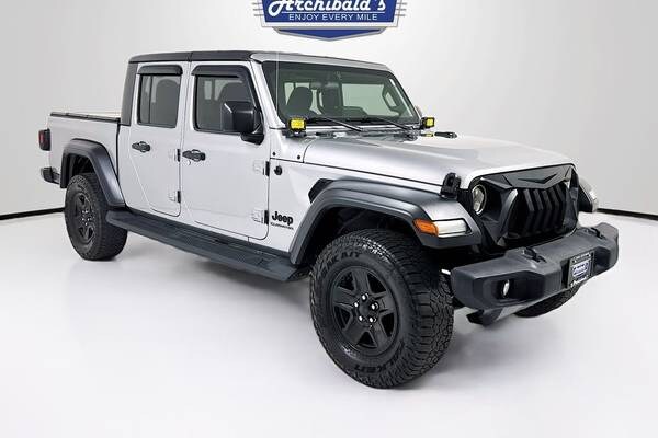 Certified 2020 Jeep Gladiator Sport S  Crew Cab