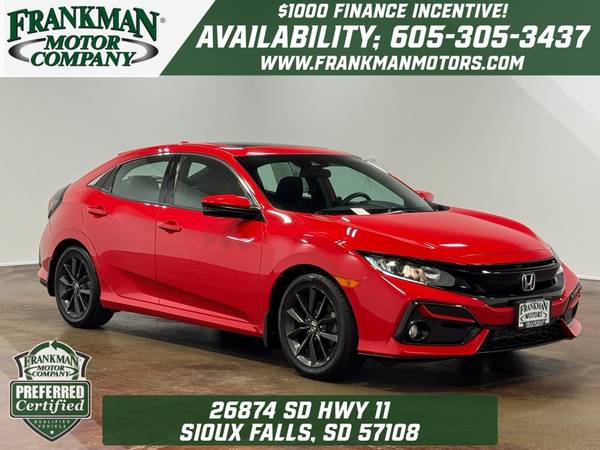 Honda Civic with VIN: SHHFK7H69LU205469