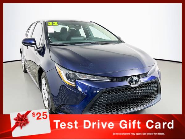 Toyota Corolla with VIN: 5YFEPMAE8NP318867