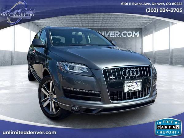 Audi Q7 with VIN: WA1LGAFE1FD019492