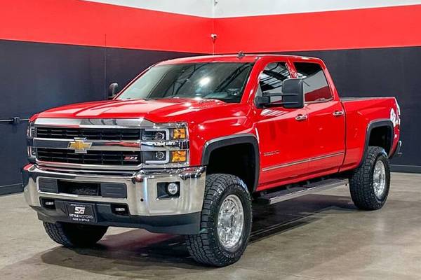 2015 Chevrolet Silverado 3500HD LTZ Diesel Crew Cab