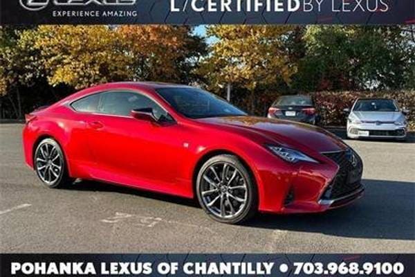 Certified 2022 Lexus RC 350 F SPORT Coupe