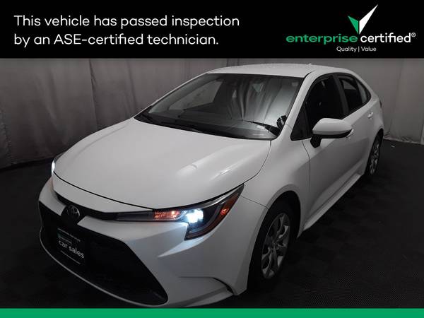 Toyota Corolla with VIN: 5YFEPMAE2MP186574