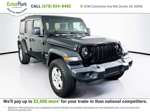 Jeep Wrangler with VIN: 1C4HJXDN4LW143341
