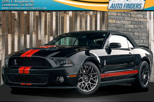 2012 Ford Shelby GT500 Base Convertible
