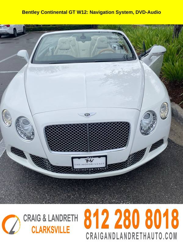 Bentley Continental GTC with VIN: SCBGU3ZA8EC087736