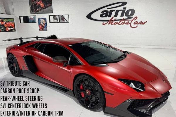 2017 Lamborghini Aventador