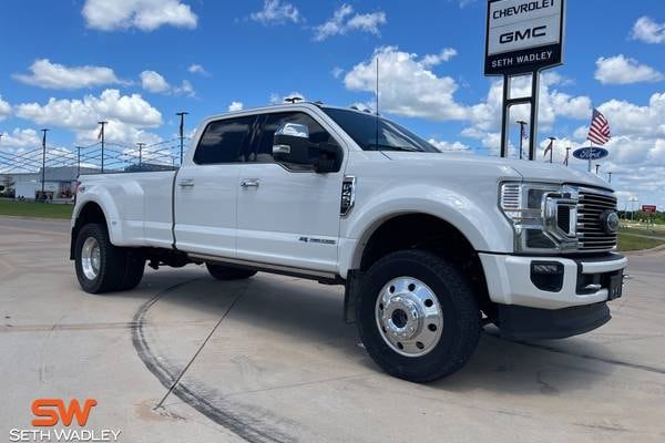 Certified 2022 Ford F-450 Super Duty Platinum Diesel Crew Cab