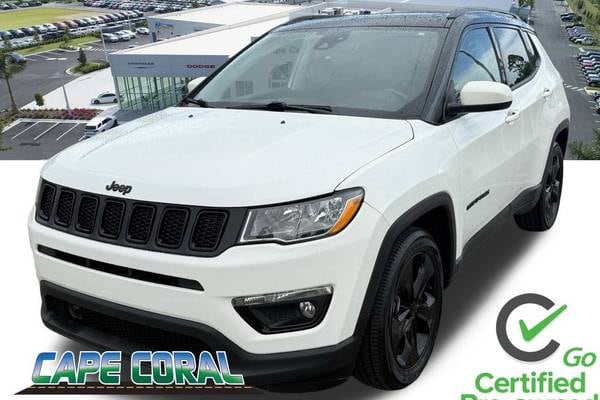 Certified 2021 Jeep Compass Altitude