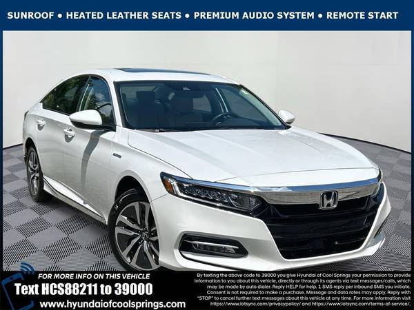 Honda Accord Hybrid with VIN: 1HGCV3F55KA018821