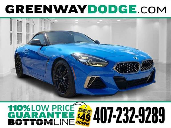 BMW Z4 with VIN: WBAHF9C03LWW58623