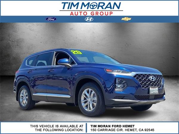 Hyundai Santa Fe with VIN: 5NMS23AD6LH201900