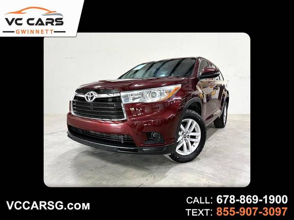 Toyota Highlander with VIN: 5TDZARFH2GS018321