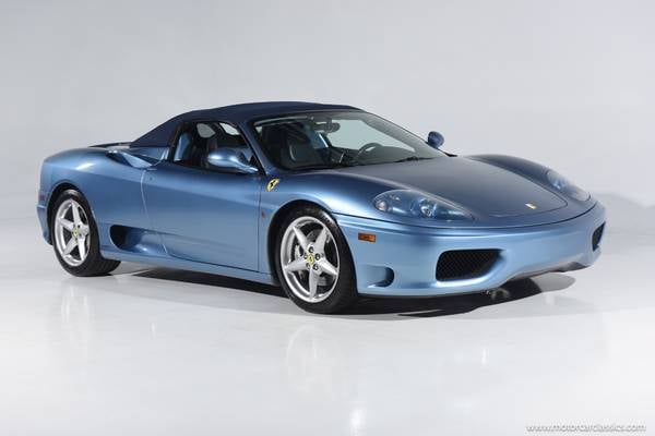 2003 Ferrari 360 Spider Convertible