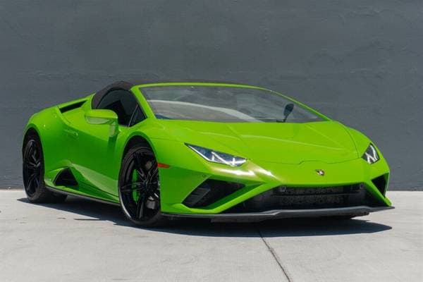 2022 Lamborghini Huracan EVO RWD Spyder Convertible