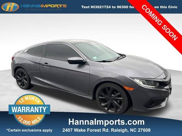 Honda Civic with VIN: 2HGFC4B84KH301687
