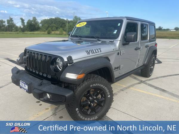 Jeep Wrangler with VIN: 1C4HJXDN8MW671093