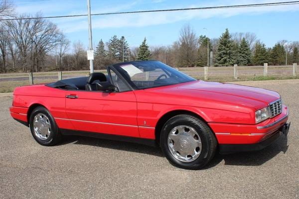 1990 Cadillac Allante Base Convertible