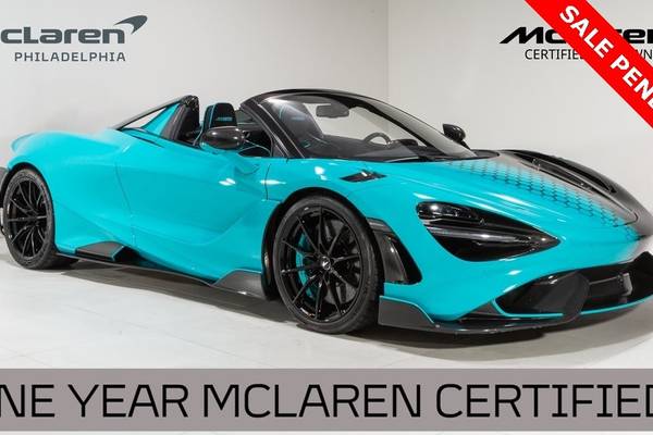 Certified 2022 McLaren 765LT Spider Base Convertible