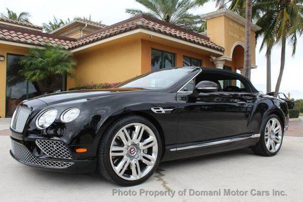 2017 Bentley Continental GT V8 Convertible